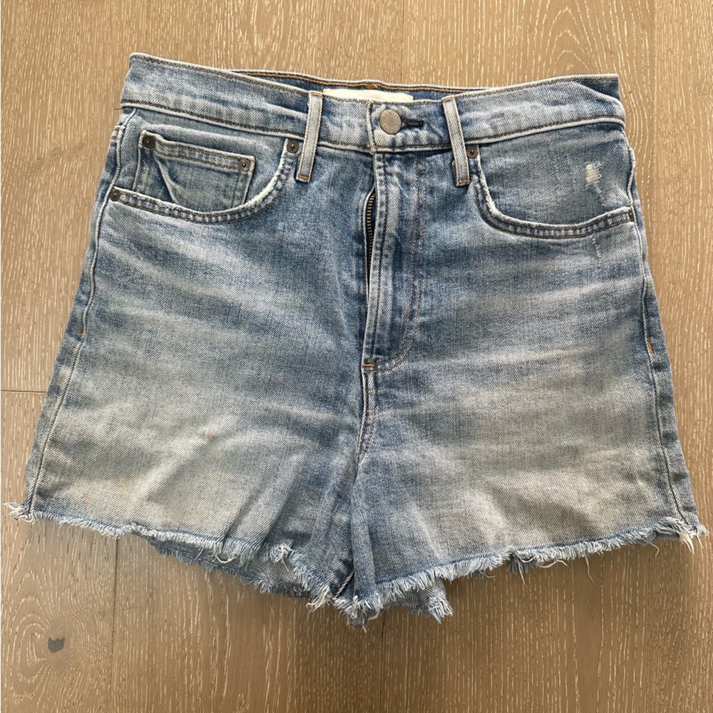Aritzia Denim Forum High-rise Arlo Shorts Size 28